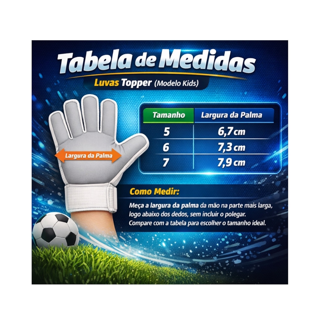 Imagem 3 do produto Luva Topper - Infantil