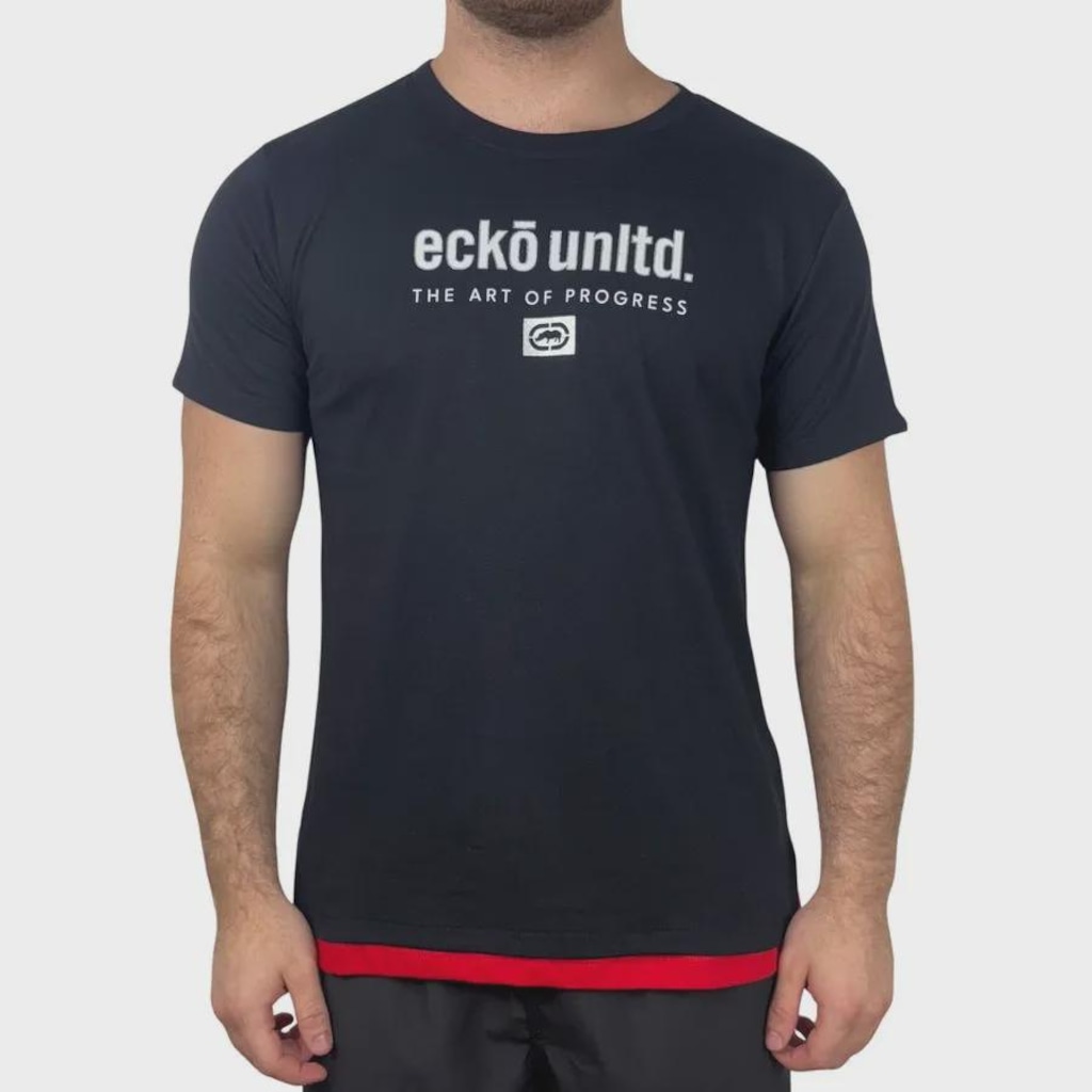 Camiseta Ecko Color Bar - ECKO UNLTD - Masculino