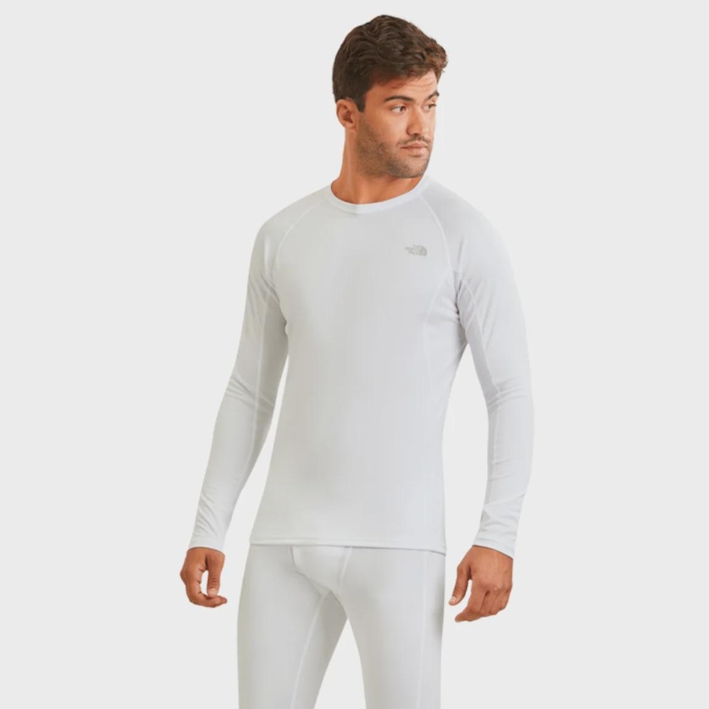 Camiseta Segunda Pele The North Face Light Crew Manga Longa Masculina