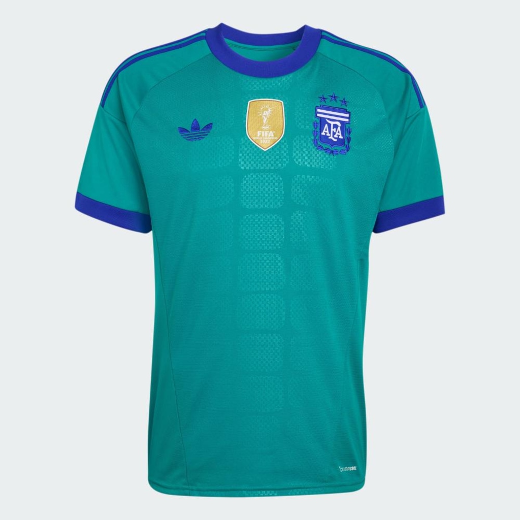 Imagem 2 do produto Camisa de Goleiro Seleção Argentina II 26/27 adidas Masculina