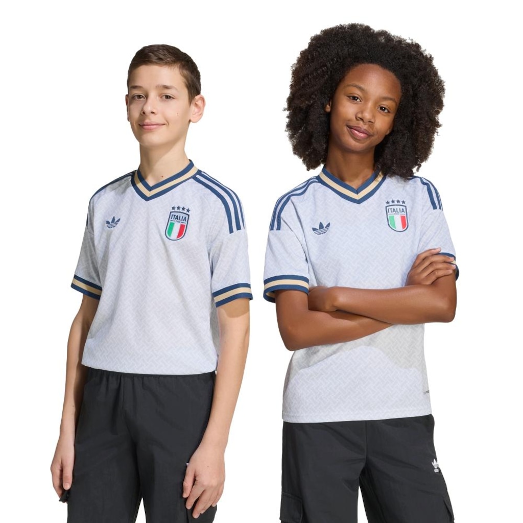 Camisa Itália II 26/27 adidas Infantil