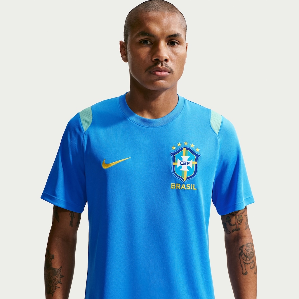 Camiseta Brasil Dri-FIT Nike Academy Pro Masculina