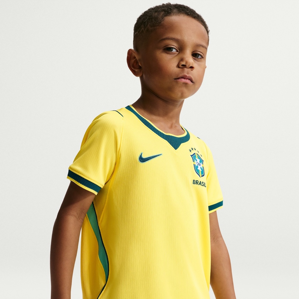 Camisa do Brasil I 26/27 Torcedor Pro Nike Criança