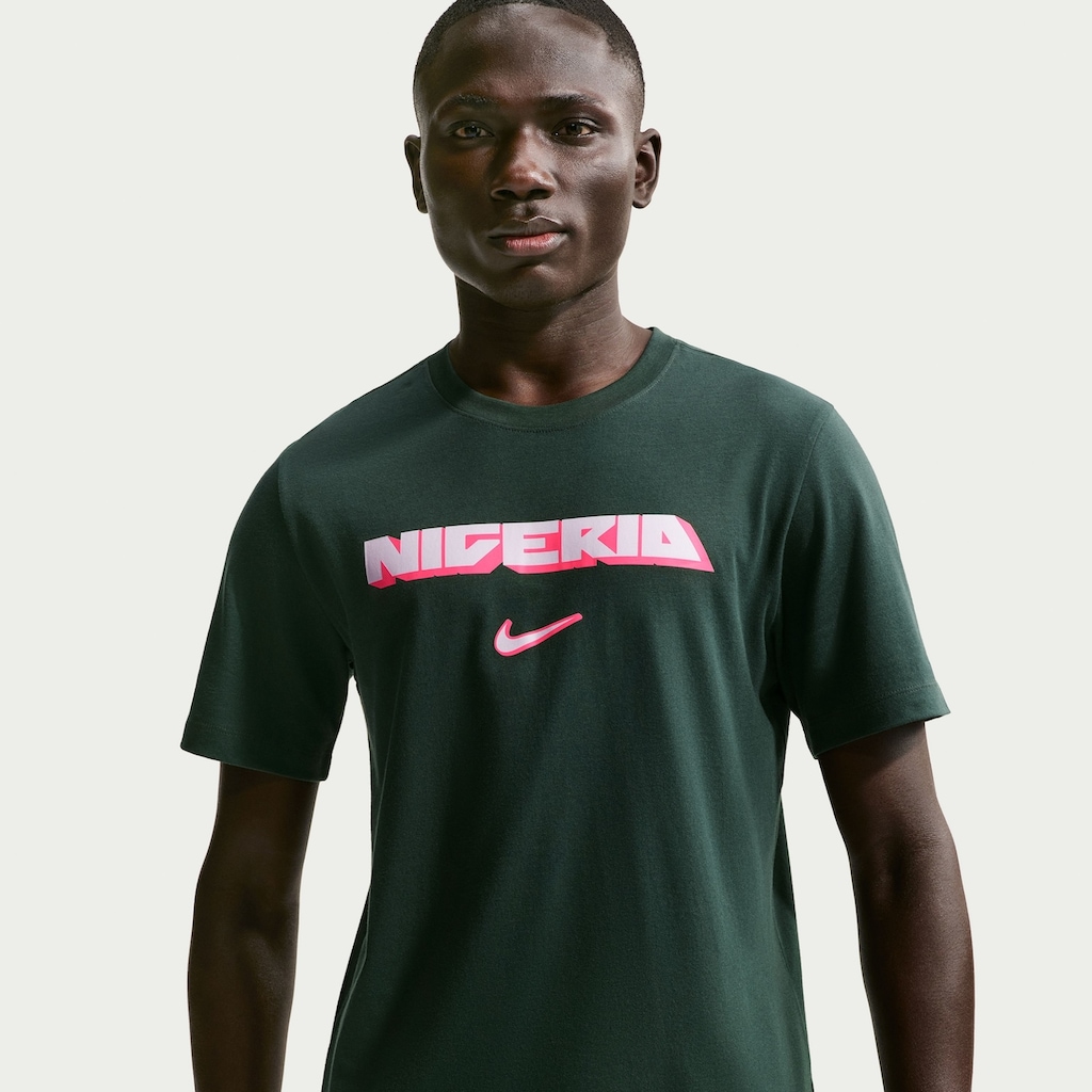 Camiseta da Nigéria Nike Wordmark Masculina