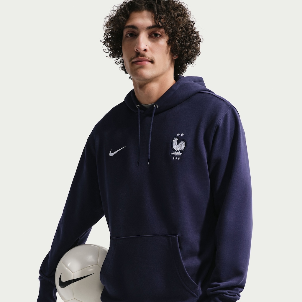 Imagem 2 do produto Blusão da França Nike Club French Terry Masculino