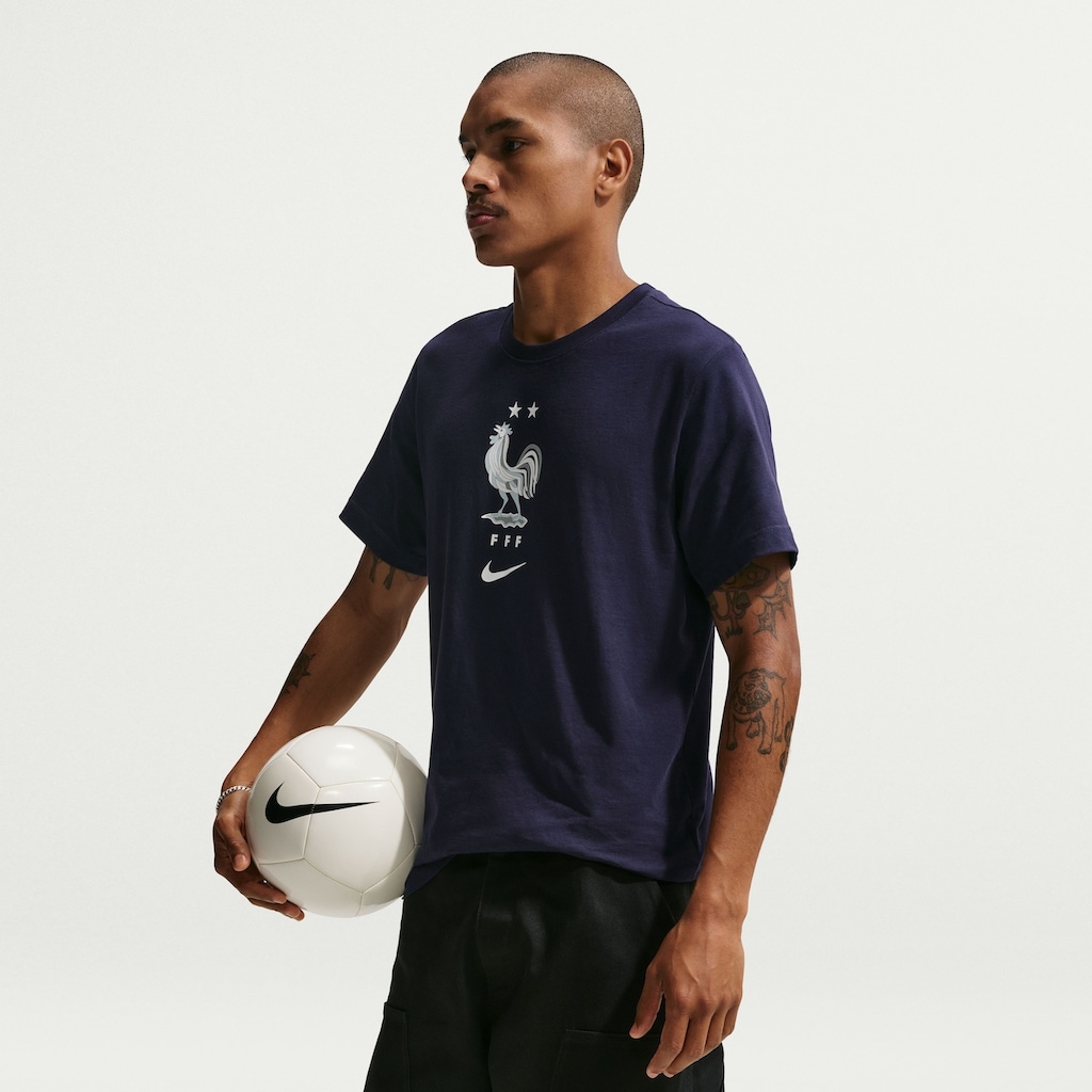 Imagem 2 do produto Camiseta da França Nike Crest Masculina