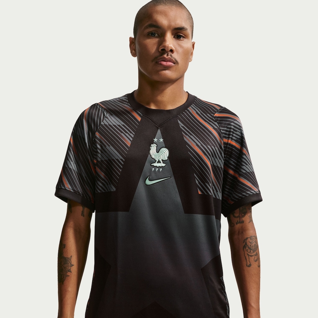 Camisa de Goleiro da França I 26/27 Torcedor Pro Nike Masculina