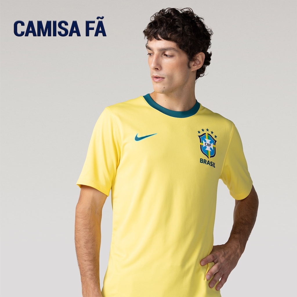 Camisa do Brasil I 26/27 Fã Nike Masculina