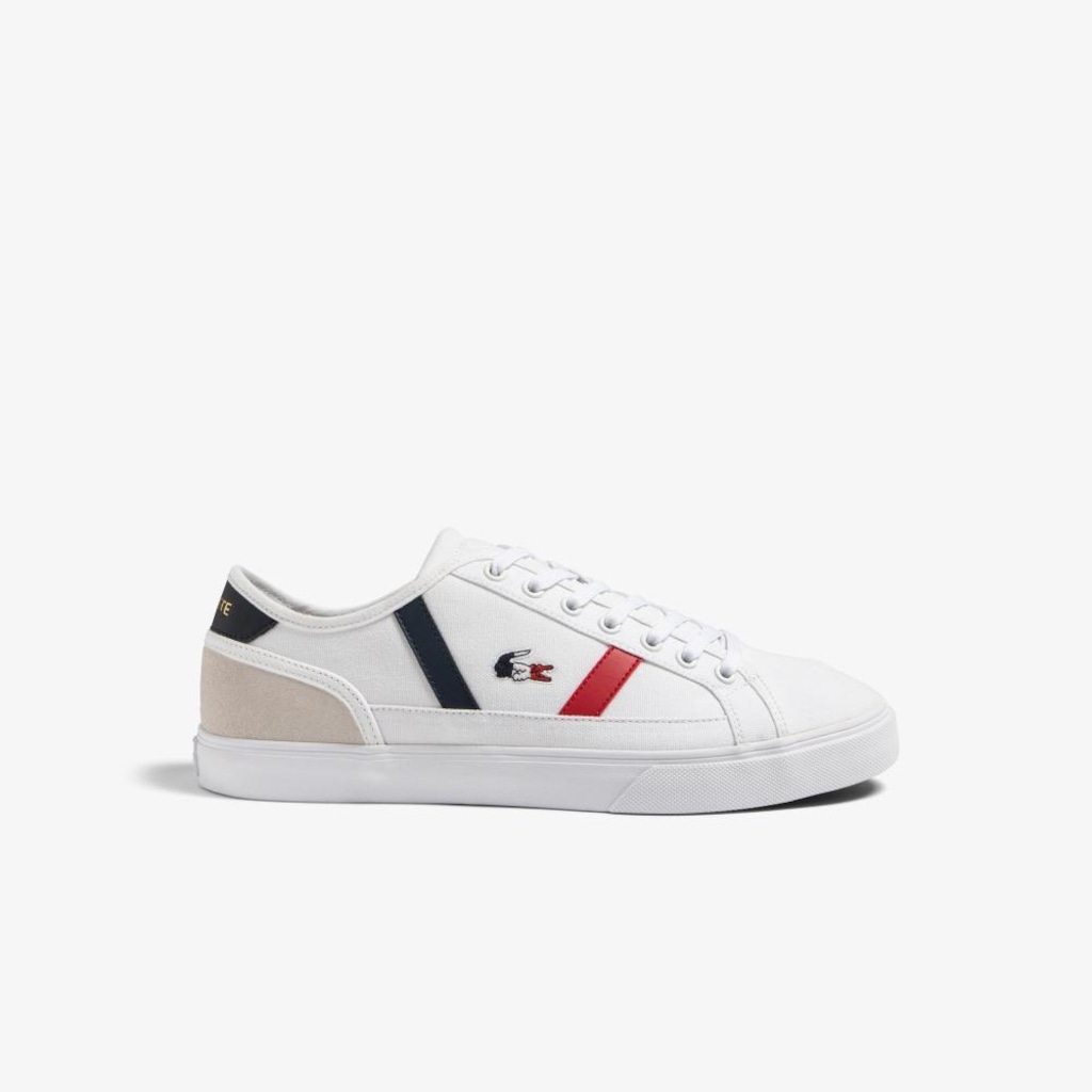 Tênis de Tecido Sideline Tricolor Lacoste Masculino