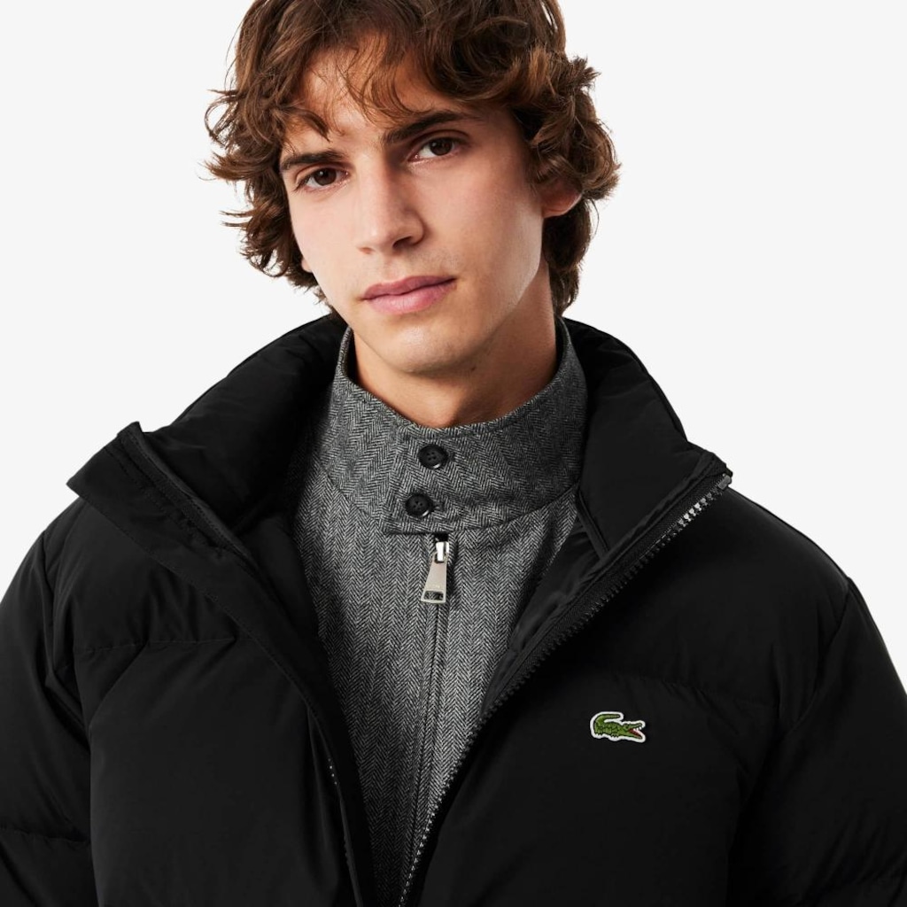 Imagem 2 do produto Jaqueta Puffer com Capuz Repelente à Água Lacoste Masculina