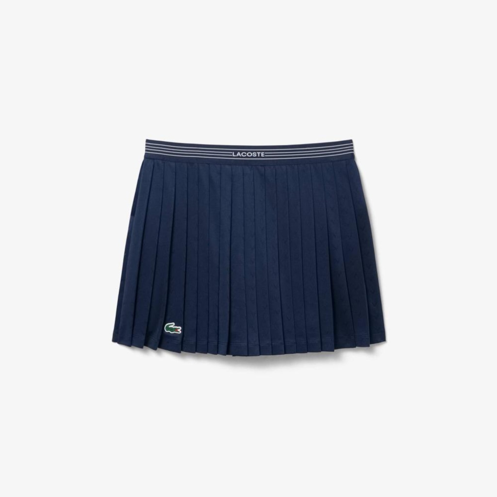Saia Tennis Heritage Ultra Dry com forro Lacoste Feminina