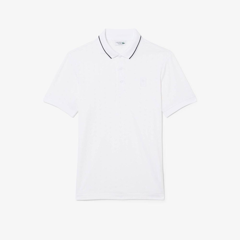 Camiseta Polo Tennis Heritage Ultra Dry Stretch Lacoste Masculina