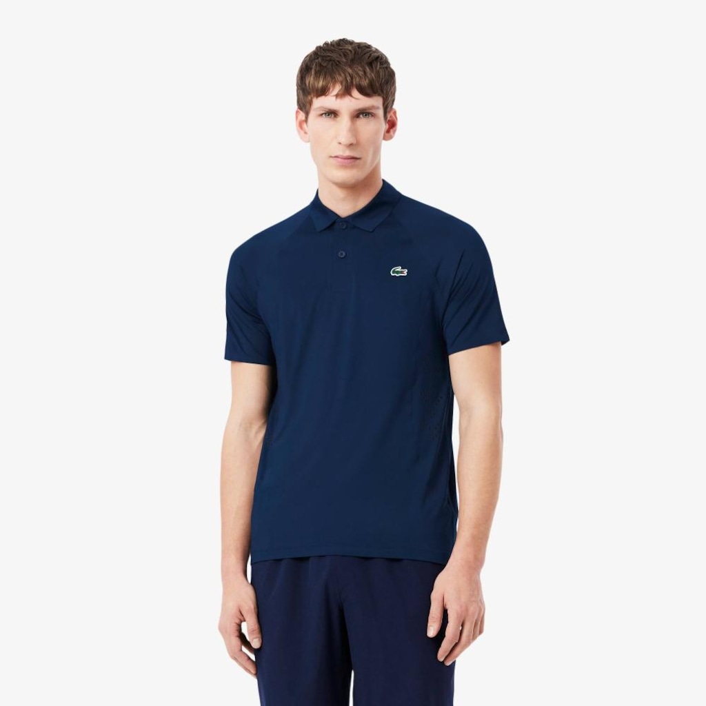 Camiseta Polo Tennis x Novak Djokovic On Court Lacoste Masculina
