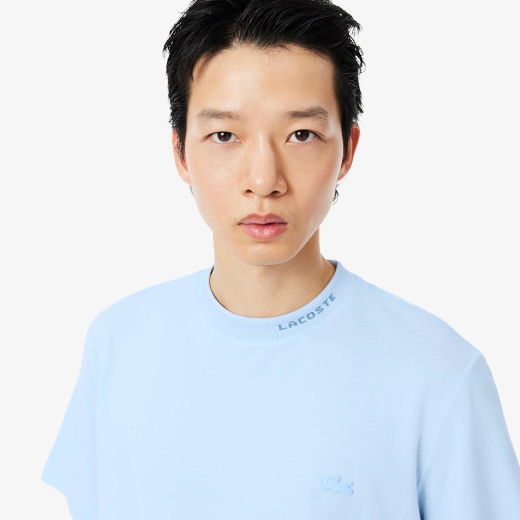 Imagem 3 do produto Camiseta piqué com marca de jacquard Lacoste Masculina