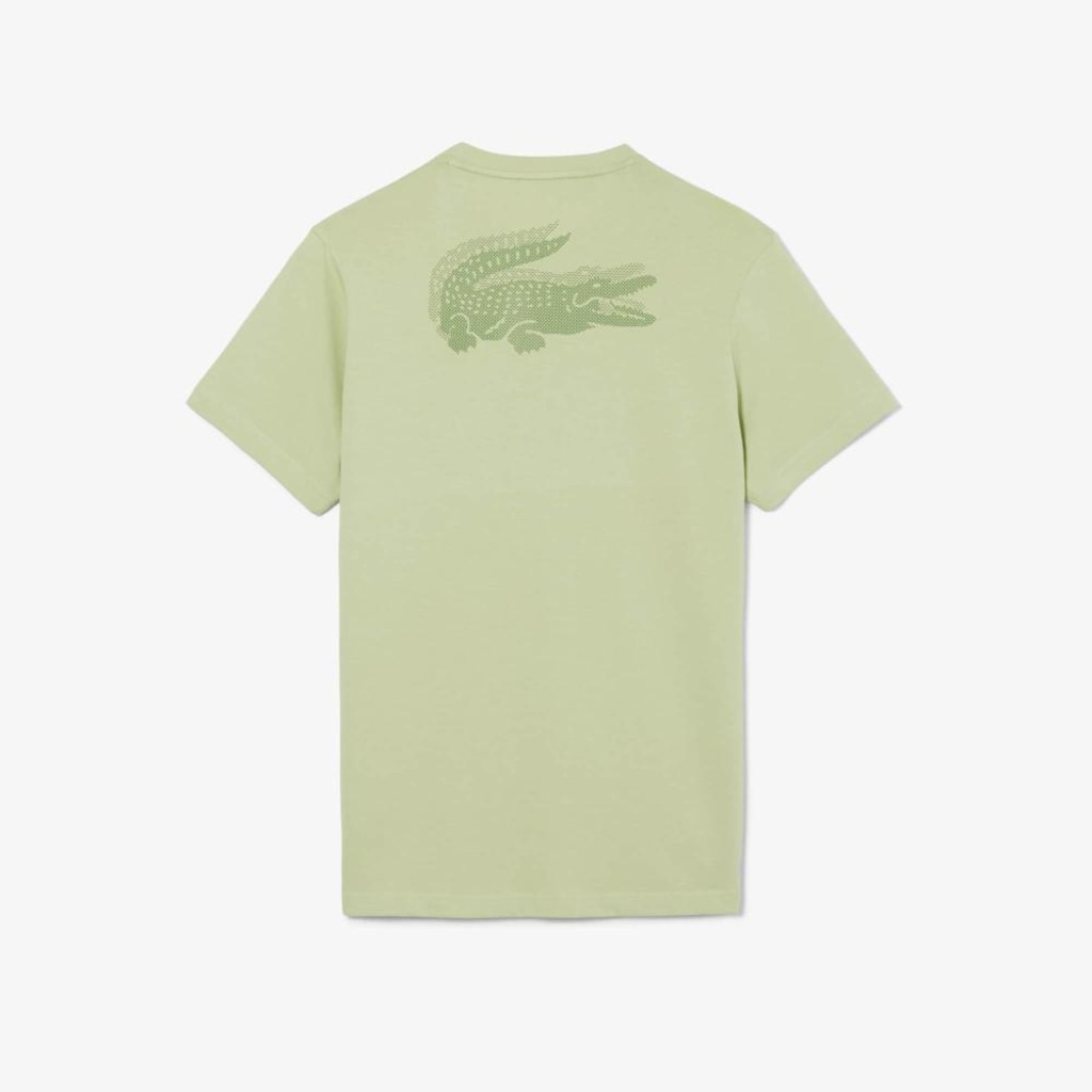 Imagem 4 do produto Camiseta Esportiva Ultra Dry com Estampa de Crocodilo Lacoste Masculina