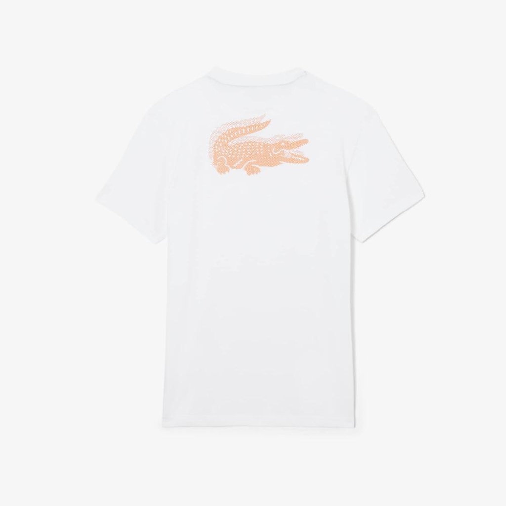 Imagem 4 do produto Camiseta Esportiva Ultra Dry com Estampa de Crocodilo Lacoste Masculina