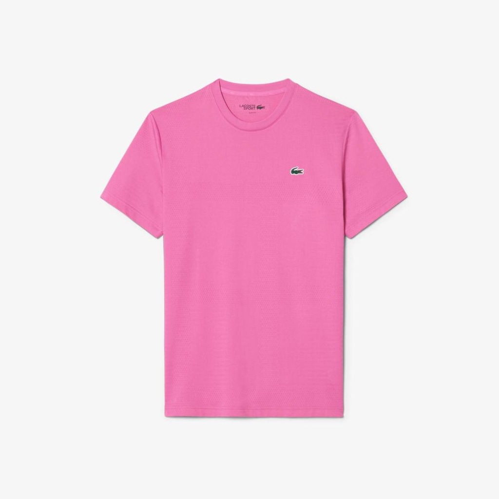 Imagem 3 do produto Camiseta de Tênis Ultra Dry Stretch Jacquard Lacoste Masculina