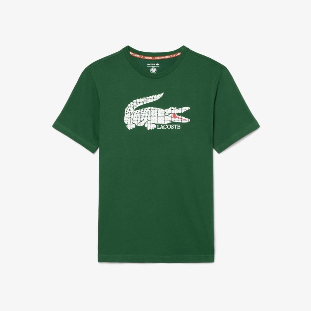 Camiseta de Tênis Edição Roland-Garros Lacoste Masculina