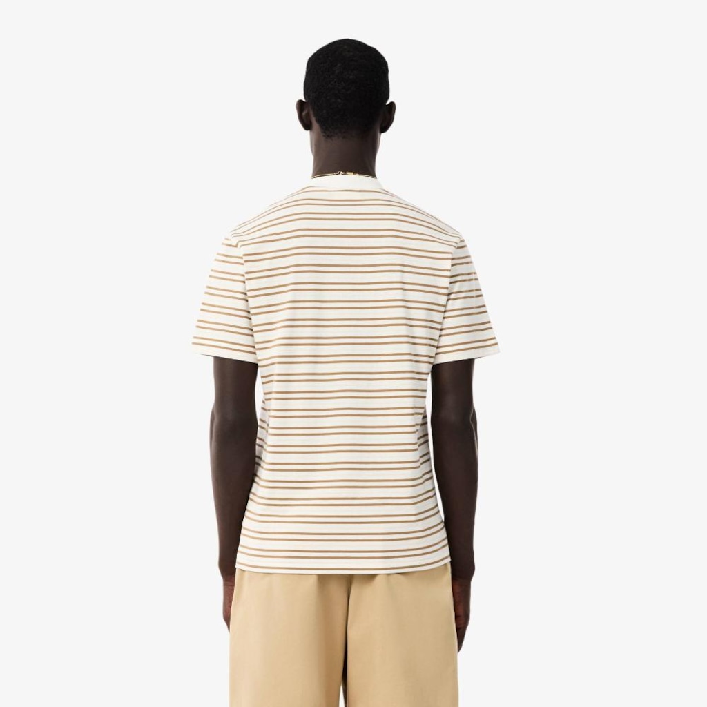 Imagem 2 do produto Camiseta de Algodão Listrada Lacoste Masculina