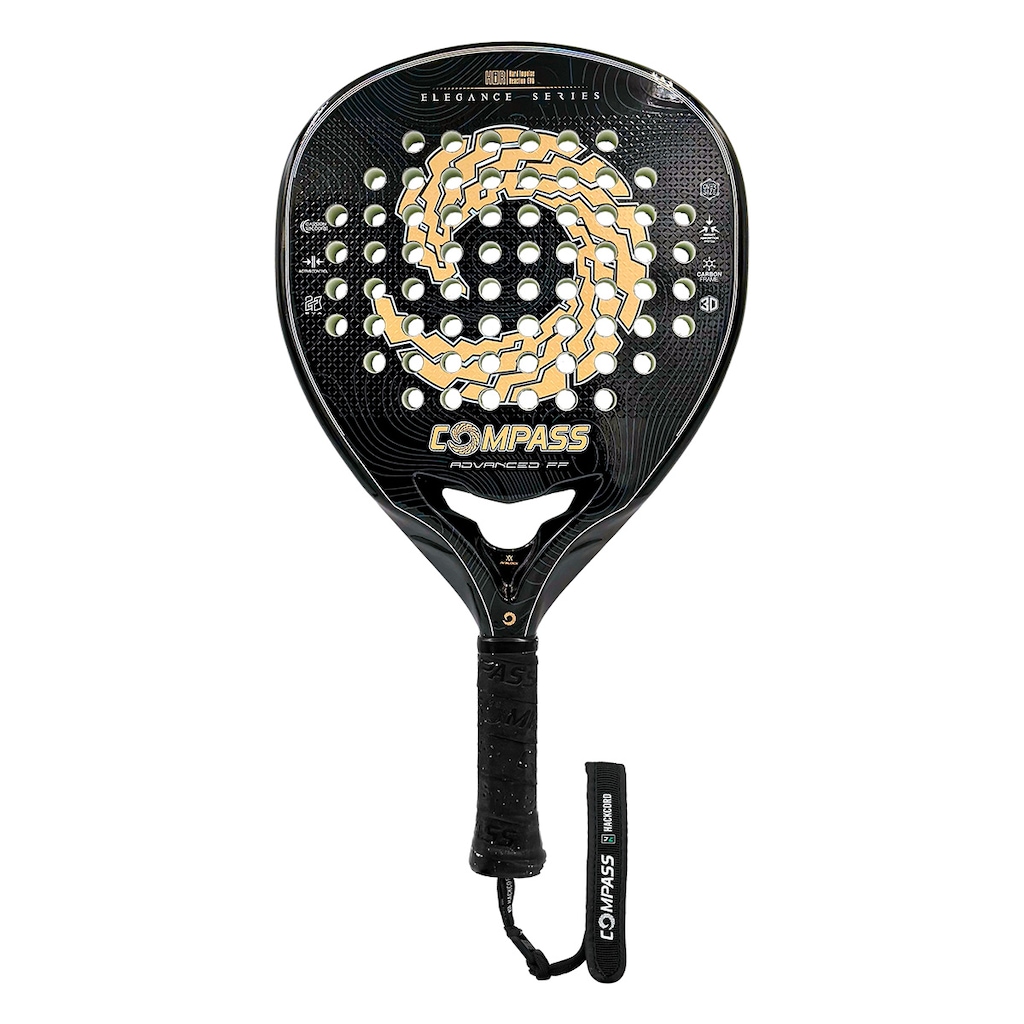Raquete de Padel Compass Advanced FF 12k 2026 Fede Fleitas