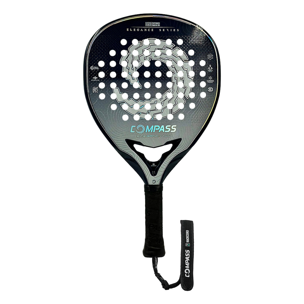 Raquete de Padel Compass Elegancy JJ 12k 2026