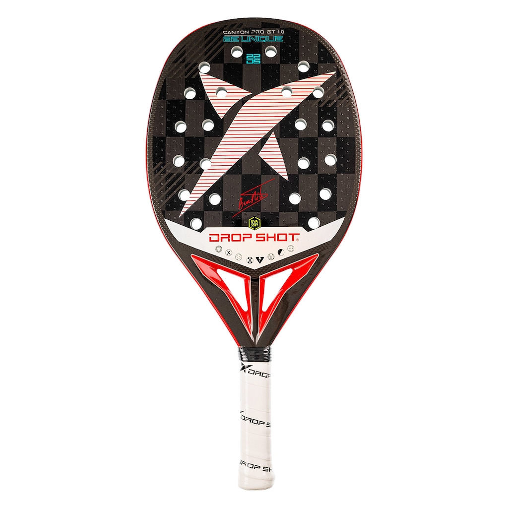 Raquete de Beach Tennis Drop Shot Canyon Pro 1.0 Nikita 24k