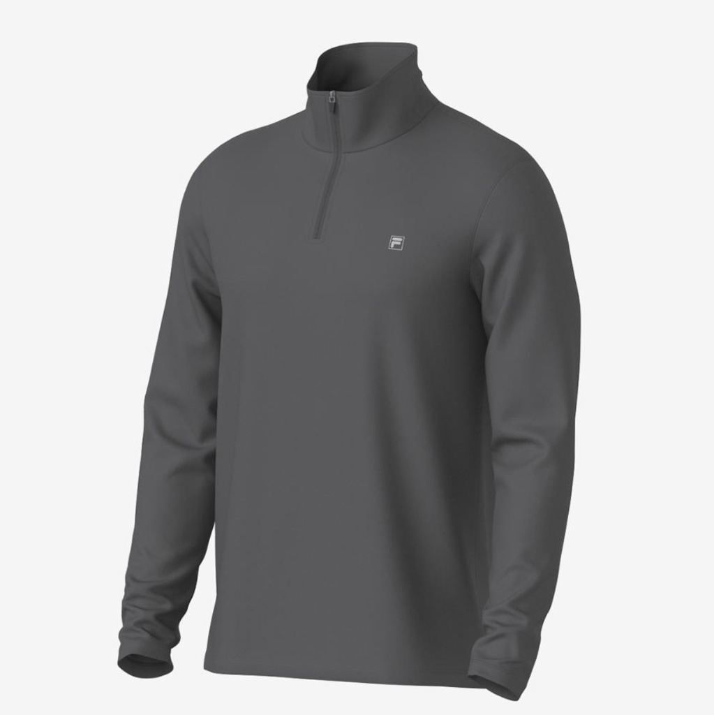 Blusa Manga Longa Fila Half Ziper Life Masculina