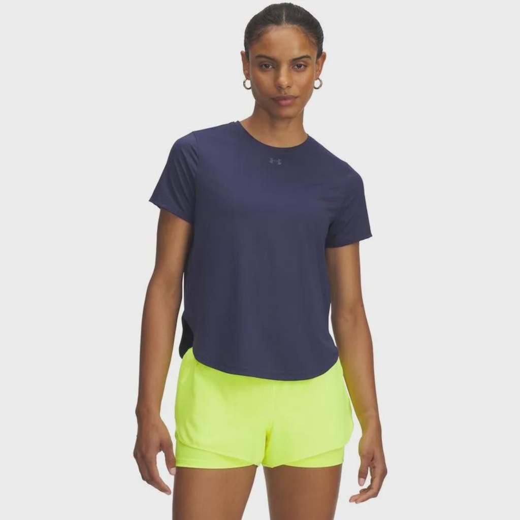 Camiseta de Corrida Under Armour Launch Elite Shortsleeve - Feminina