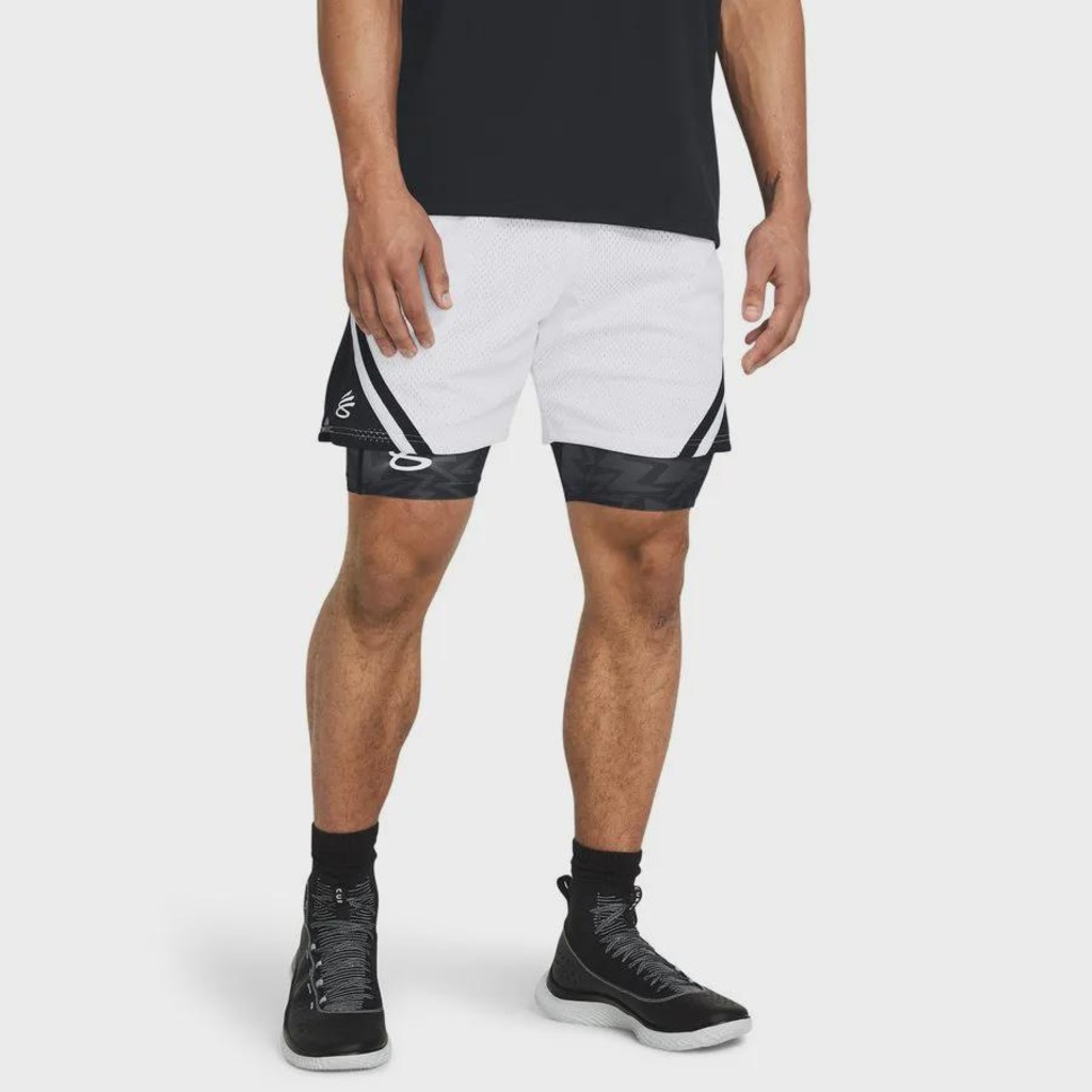 Shorts de Basquete Under Armour Curry Mesh 4 - Masculino
