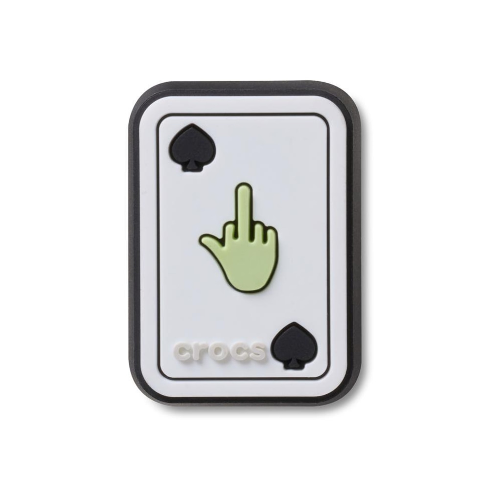 Jibbitz™ Crocs Carta Dedo Médio Espadas