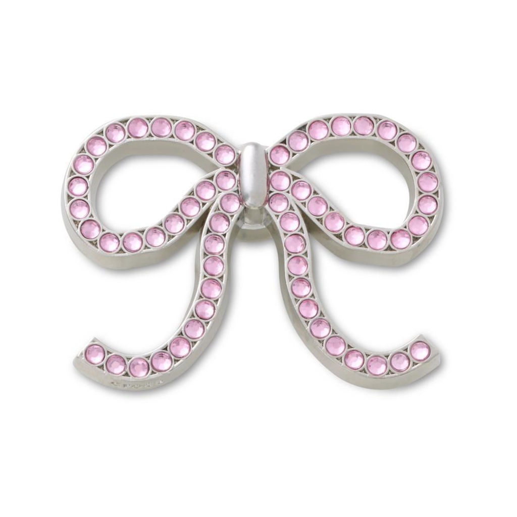 Jibbitz™ Crocs Laço Rosa com Pedras