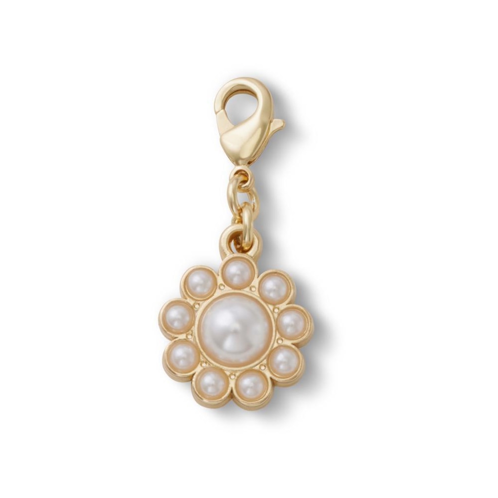 Jibbitz™ Crocs Pingente Floral com Pérolas