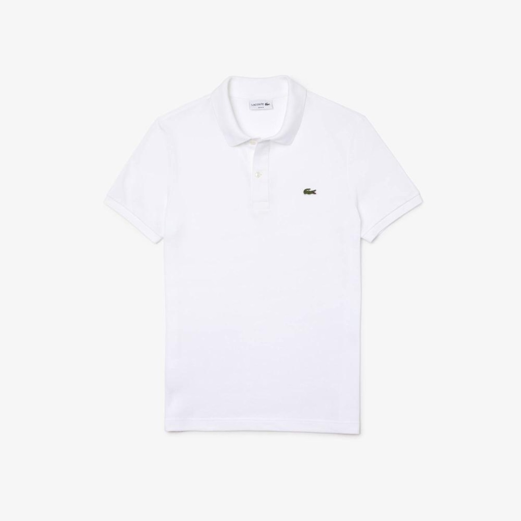 Camisa Polo Lacoste Slim Fit em petit piquet Masculina