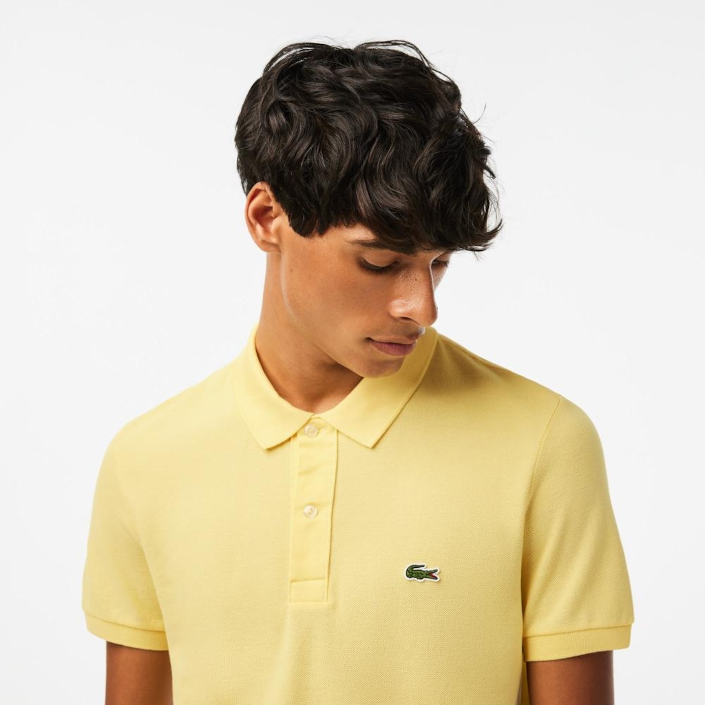 Imagem 2 do produto Camisa Polo Lacoste Slim Fit em petit piquet Masculina