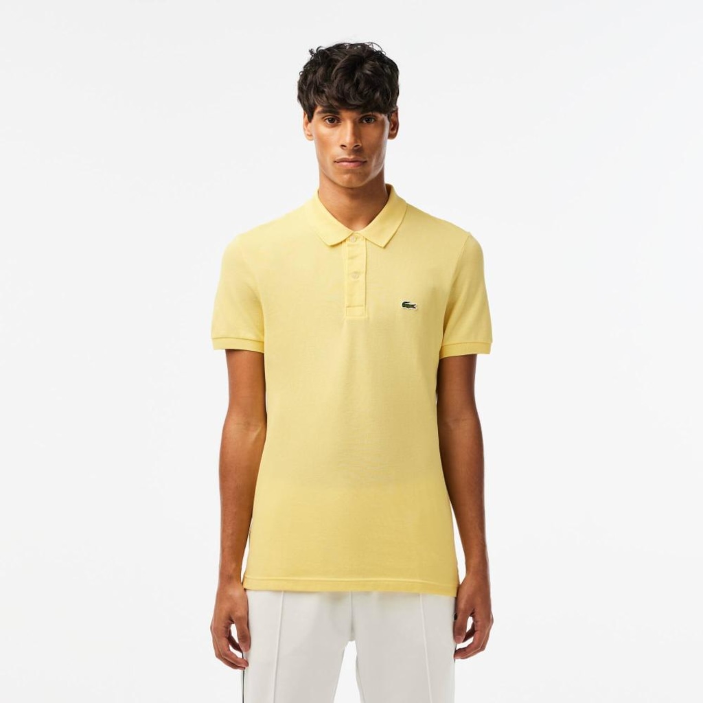 Imagem 5 do produto Camisa Polo Lacoste Slim Fit em petit piquet Masculina