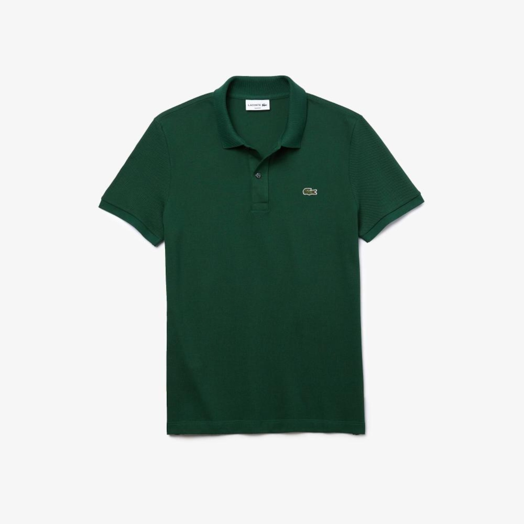 Camisa Polo Lacoste Slim Fit em petit piquet Masculina