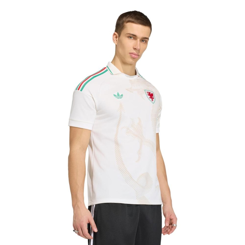 Camisa País de Gales II 26/27 adidas Masculina