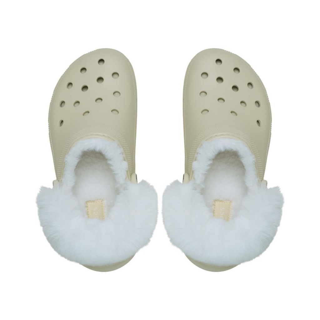 Imagem 5 do produto Sandália Crocs Classic Platform Fuzz Lined Clog - Unissex