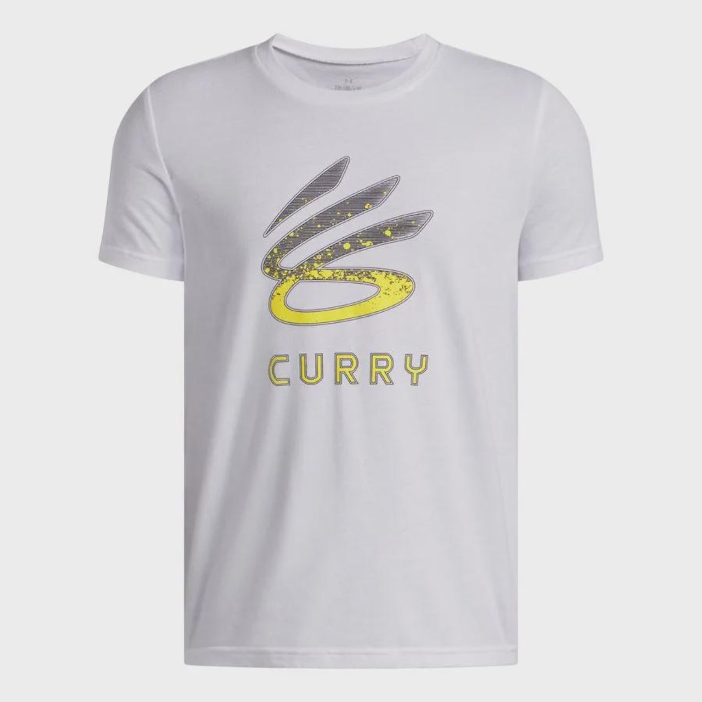 Imagem 3 do produto Camiseta de Basquete Under Armour Curry Logo Tee - Masculina