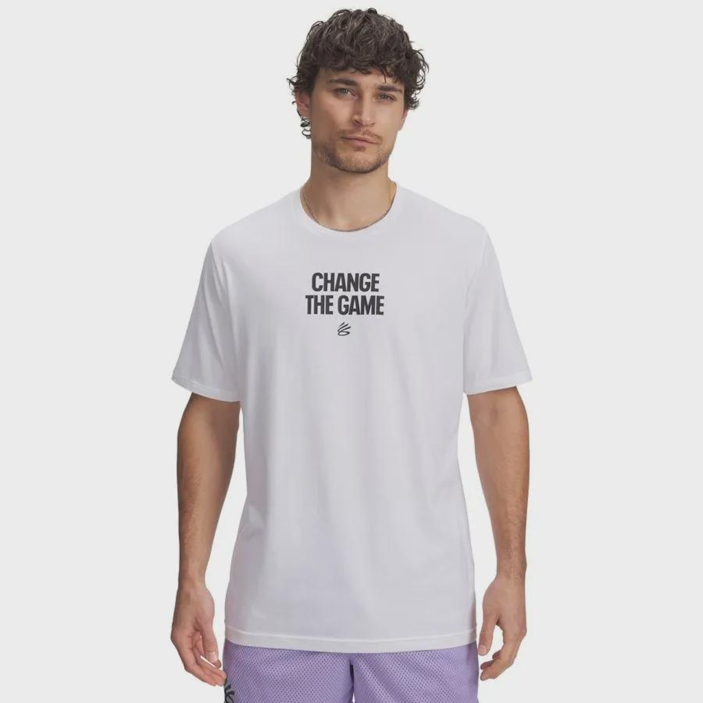 Camiseta de Basquete Under Armour Curry Playable Tee 1 - Masculina