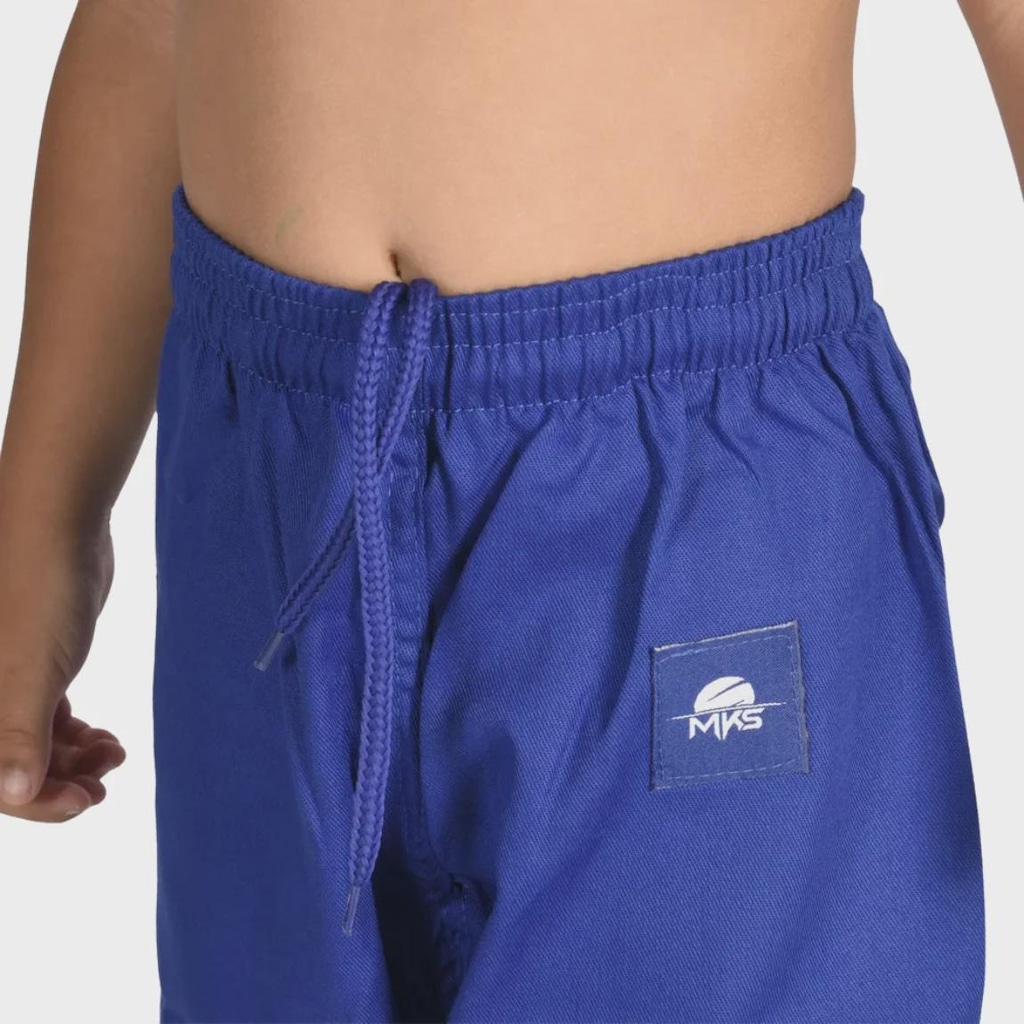 Imagem 5 do produto Kimono de Judo - Jiu Jitsu MKS Seito com Faixa Branca - Infantil