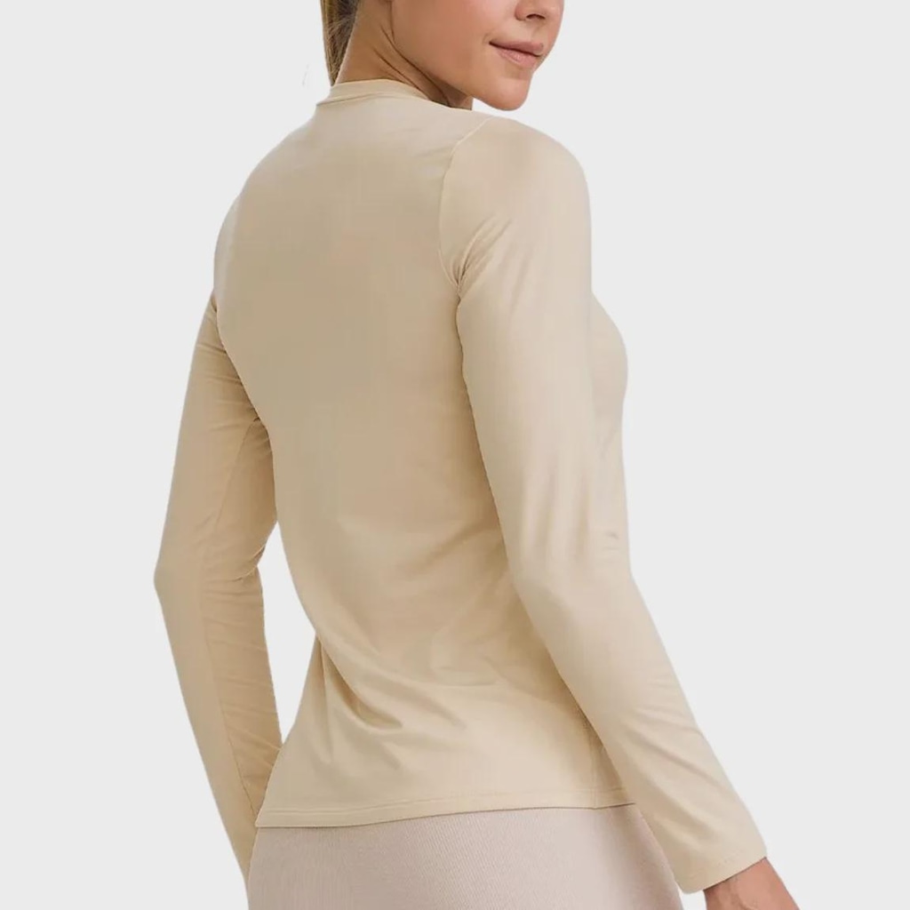 Imagem 3 do produto Blusa Caju Brasil Térmica Gola V Feminina