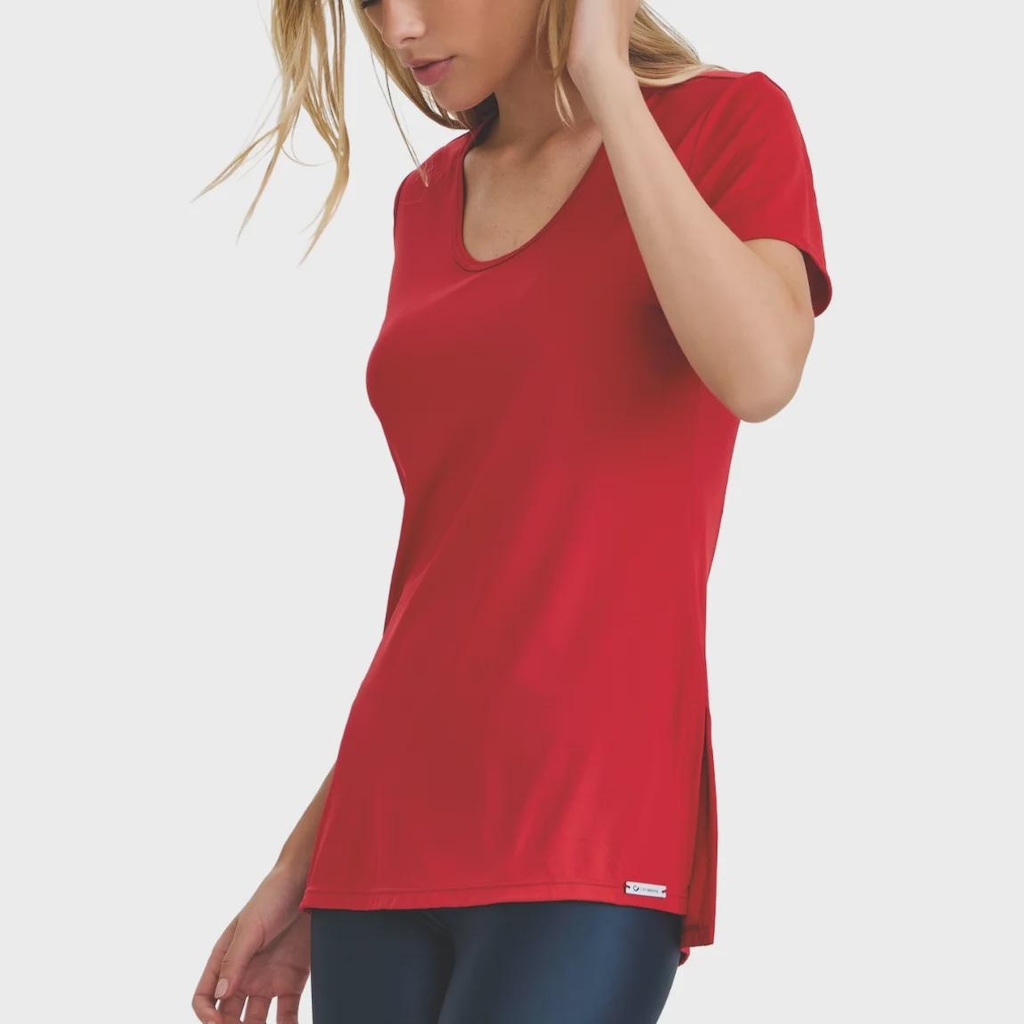 Blusa Caju Brasil Fenda Lateral SB Clássica  - Feminino