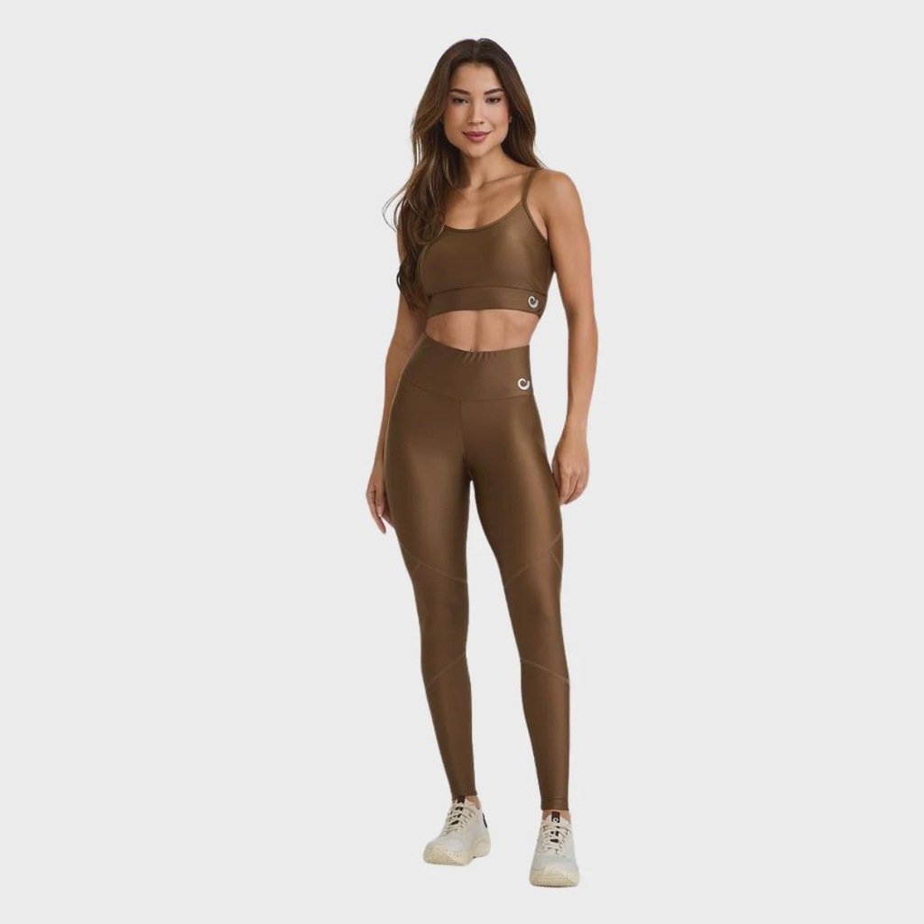 Calça Legging Caju Brasil Atletika Recortes Classica - Feminino