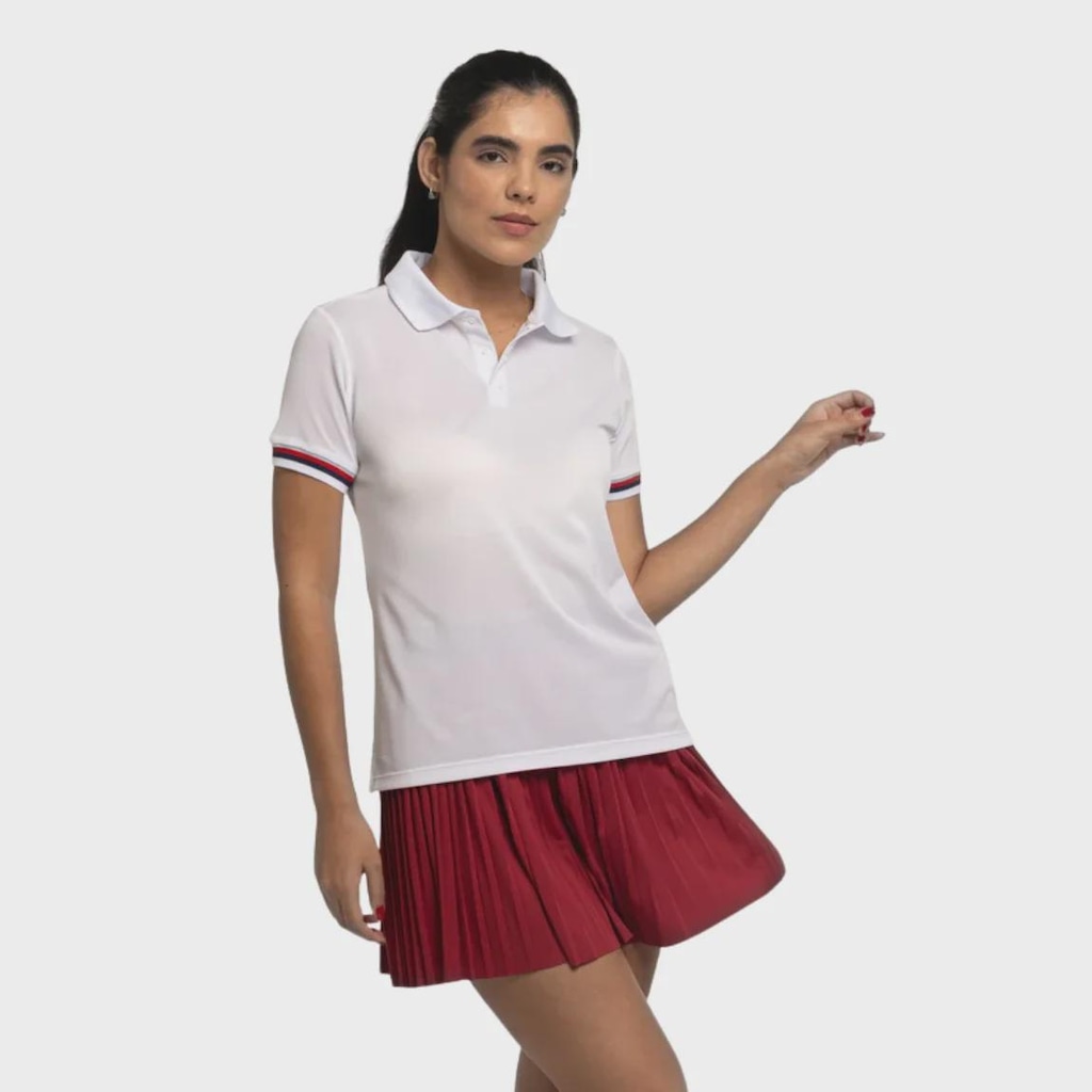 Imagem 3 do produto Camiseta Polo Wilson Tour Retrô Feminina