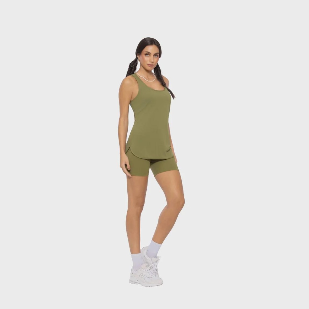 Imagem 3 do produto Camiseta Regata Di Paula Dry Esportiva Basica Feminina