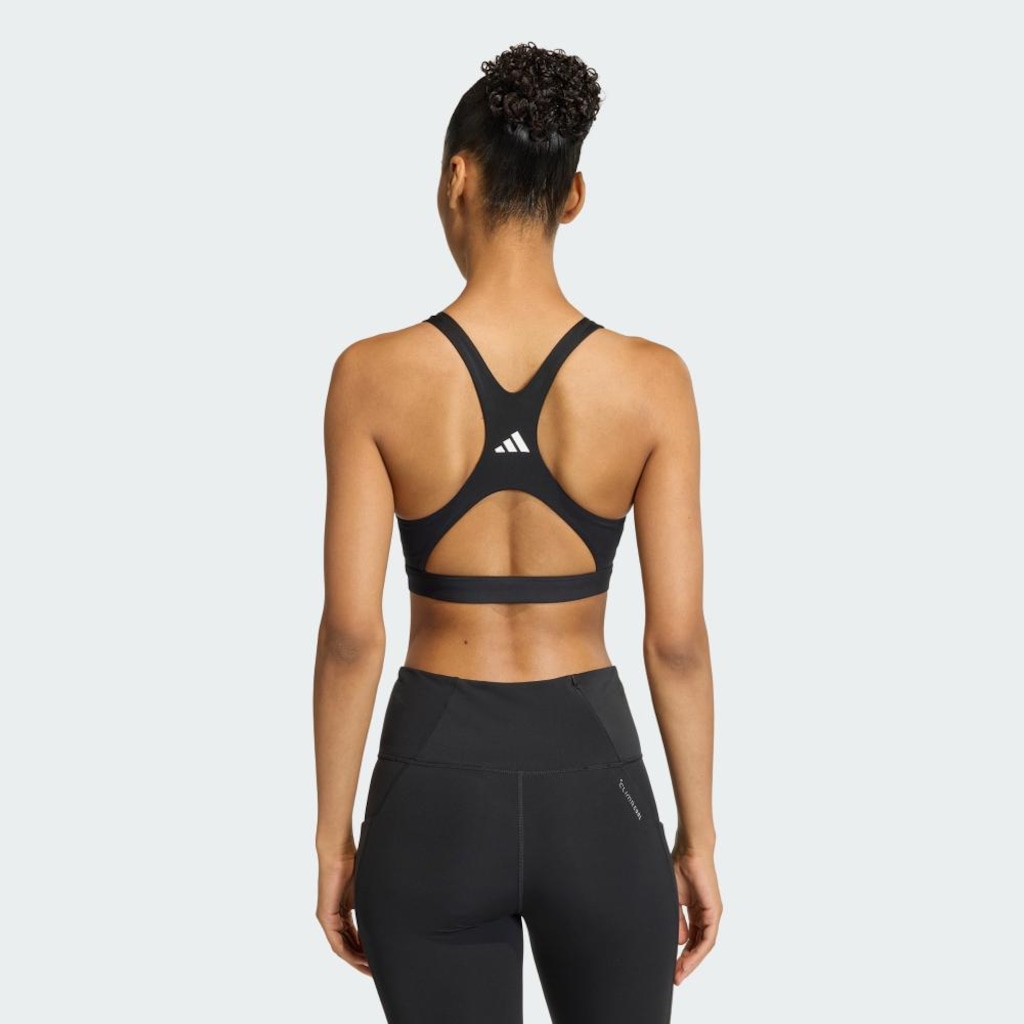 Imagem 3 do produto Top adidas Esportivo Suporte Alto Optime Essentials Workout Feminino