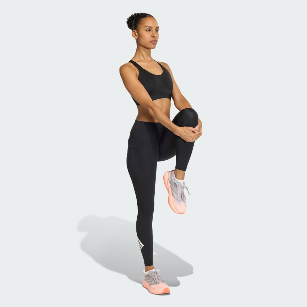 Imagem 4 do produto Top adidas Esportivo Suporte Alto Optime Essentials Workout Feminino