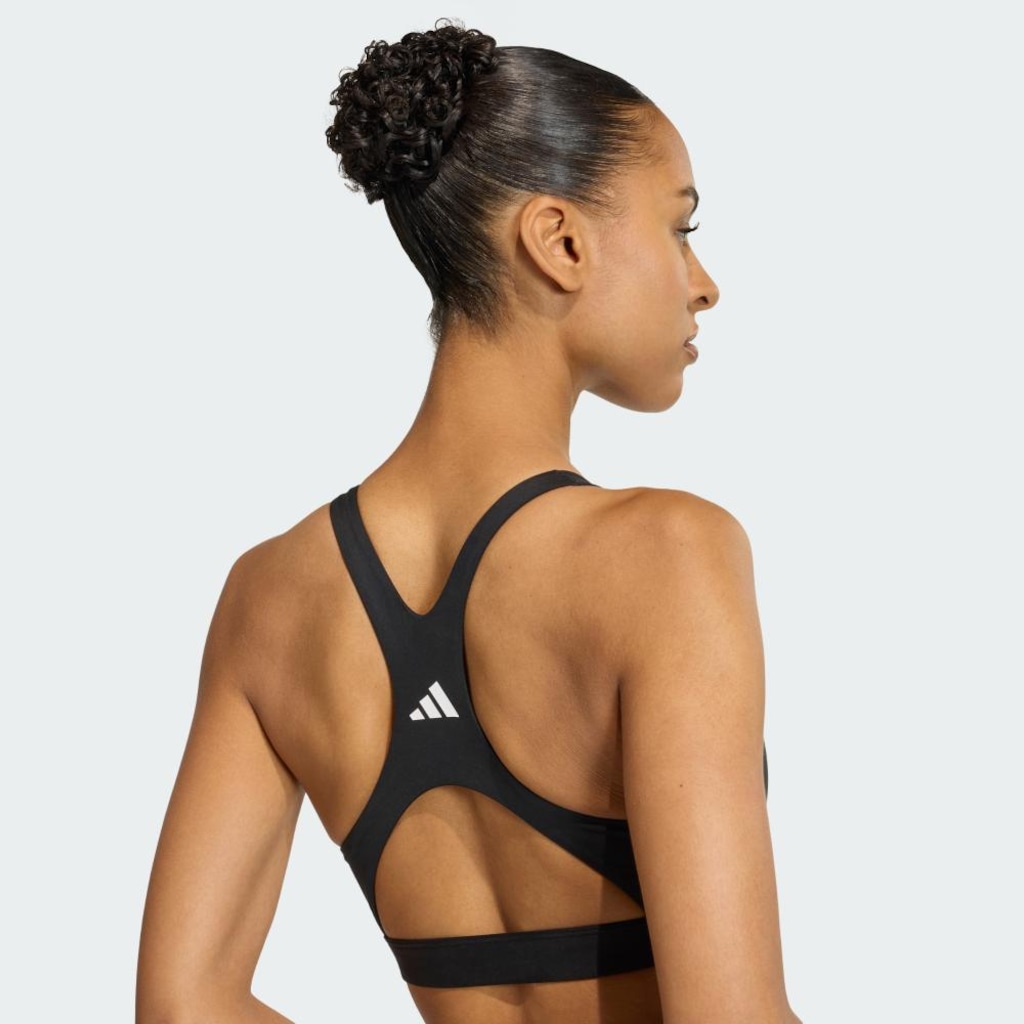Imagem 5 do produto Top adidas Esportivo Suporte Alto Optime Essentials Workout Feminino