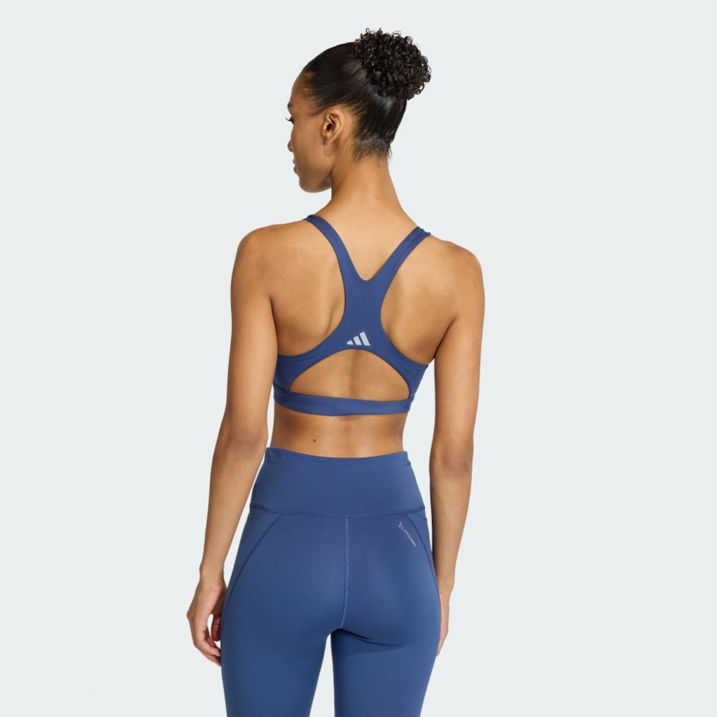 Imagem 3 do produto Top adidas Esportivo Suporte Alto Optime Essentials Workout Feminino